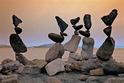 Rock Balancing Art