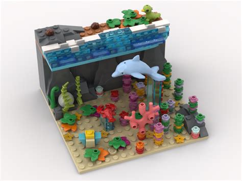 LEGO MOC Underwater World By OnOffL Rebrickable Build With LEGO