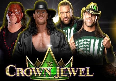 Shawn Michaels & Triple H vs The Undertaker & Kane At WWE Crown Jewel ...