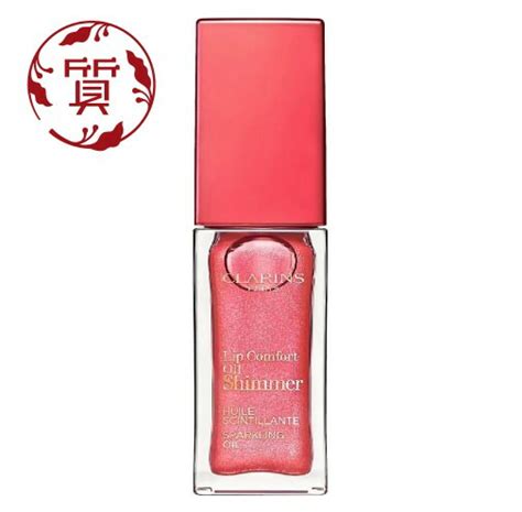 楽天市場楠本質店 元住吉新品 クラランス CLARINS コンフォート リップオイル シマー 05 プリティインピンク Ref