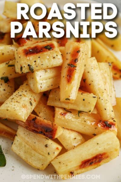 Maple Roasted Parsnips Spend With Pennies