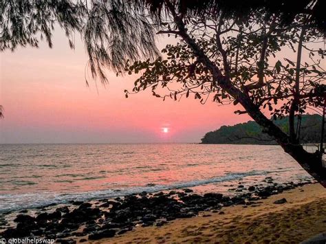 Shipwrecked on Bamboo Island, Cambodia | globalhelpswap