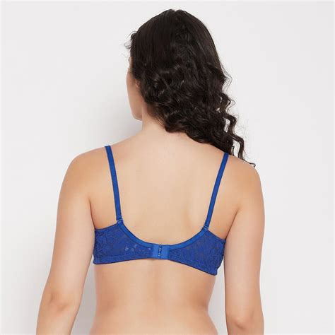 Clovia Padded Non Wired Full Cup Multiway Bra Blue Buy Clovia Padded Non Wired Full Cup