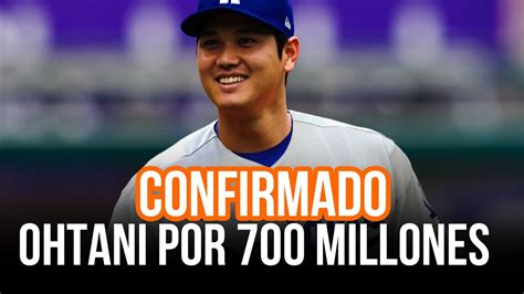 CONFIRMADO SHOHEI OHTANI FIRMA CONTRATO POR 700 MILLONES CON LOS