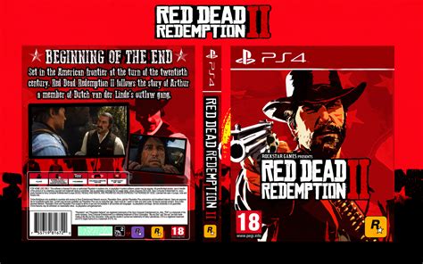 Red Dead Redemption 2 Playstation 4 Box Art Cover By Maxhunter24