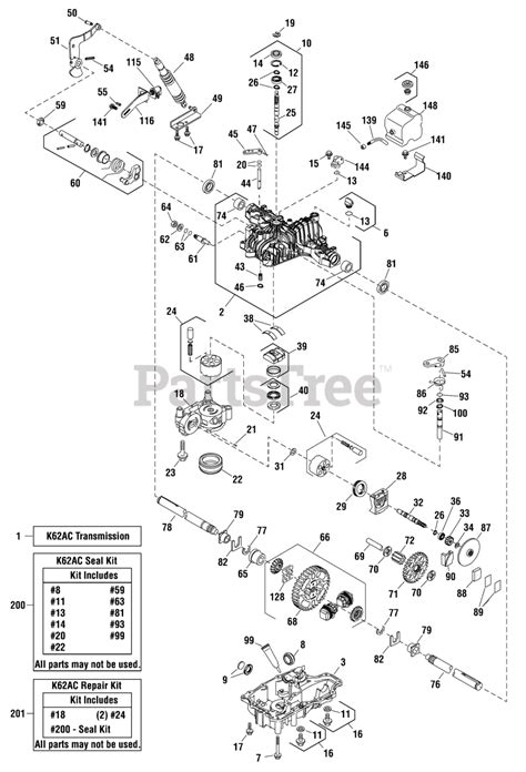 Tuff Torq K70a Parts Diagram Tuff Torq Diagram Oil Parts K46