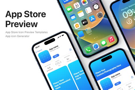 App Store Play Store Preview Templates Figma Community