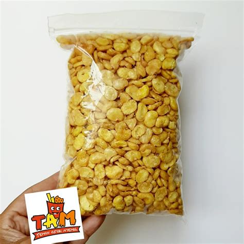 Jual Kacang Koro Kupas Original 250 Gram Tam Snack Shopee Indonesia