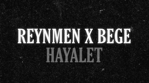 BEGE X REYNMEN Hayalet Official Audio YouTube