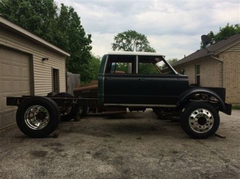 1968 Chevy C50 Crew Cab Big Truck Project On Newer Kodak Chassis For Sale Photos Technical