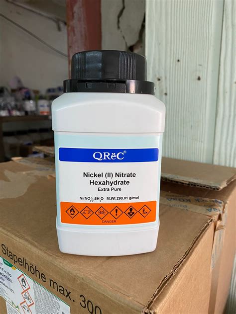 Nickel Ii Nitrate Hexahydrate Ar Grade Qrec