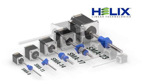 Hybrid Linear Actuators Stepper Motor Linear Actuators Helix Linear