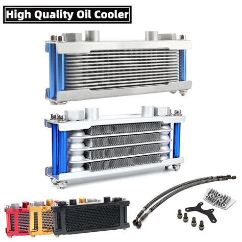 Motorcycle Oil Cooling Cooler Radiator Set For Cc Cc Cc Cc