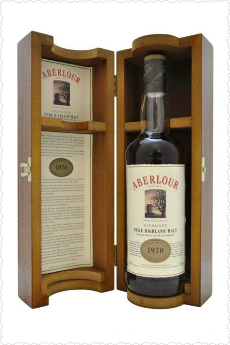 Aberlour Macallan Whiskey Bottle Whisky Liquor Gift Box