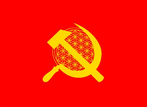 Spiritual Communism Flag Bandeira Do Comunismo Espiritual Bandeira Do Comunismo Arte