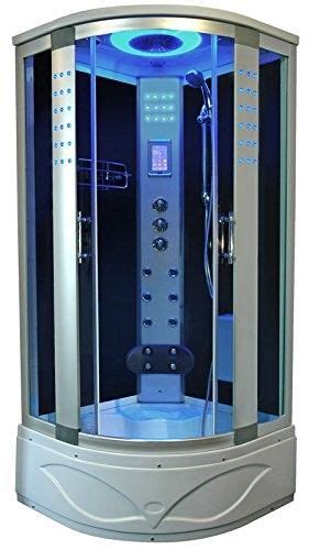 High End Steam Shower Tub Combo Hydromassage Shower Cabin With Gray