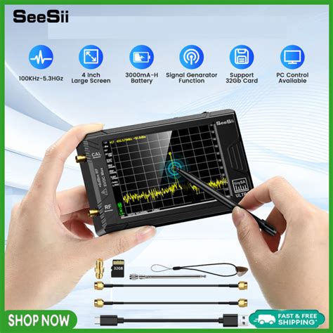 Seesii Upgraded Tinysa Ultra Spectrum Analyzer Inch Khz To