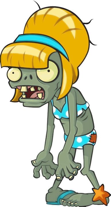 Bikini Zombie Plants Vs Zombies 2 Big Wave Beach Zombies 387x720