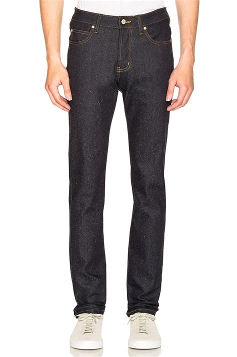 Naked Famous Denim X Street Fighter Super Skinny Guy In Chun Li Silk