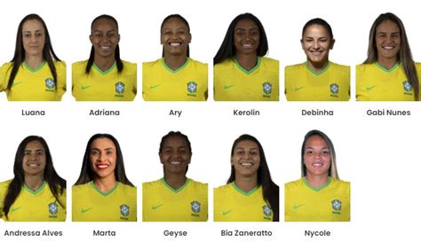 Seleção Feminina é convocada para a Copa do Mundo veja lista