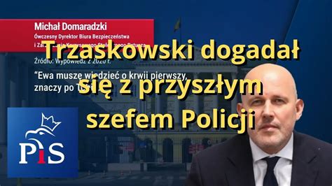 Trzaskowski dogadał się z przyszłym szefem Policji rencistą i emerytem