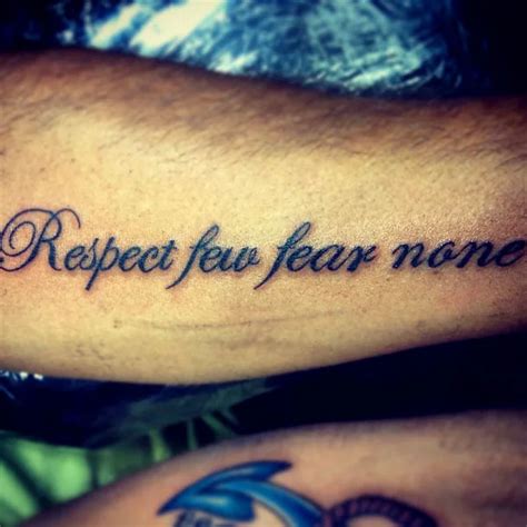 66 ”fear None” Tattoo Ideas For The Brave And The Courageous