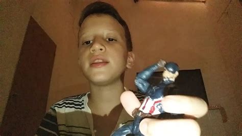 Mostrando O Meu Boneco Dos Vingadores Capit O Am Rica Youtube