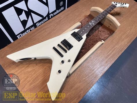 【楽天市場】【即納可能】ltd Vulture Olympic White Esp Guitar Workshopより発送 ：esp