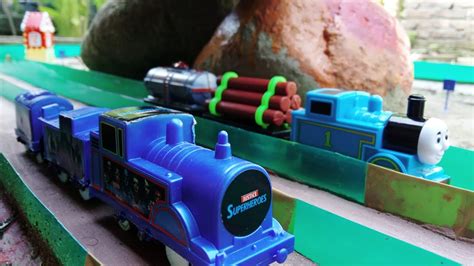 Balapan Mainan Kereta Api Thomas And Friends Nomor Dan Kereta Api