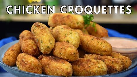 The Best Chicken Croquette Recipe Ever Youtube