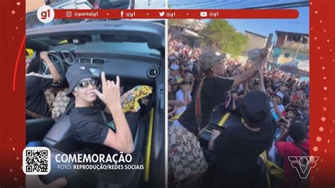 G1 em 1 minuto Santos Influencer dança funk em hospital após levar