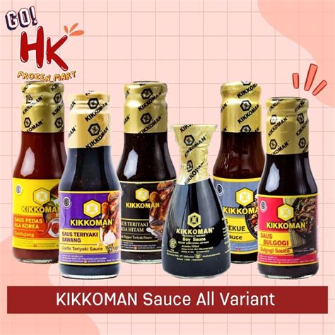 Jual Kikkoman All Varian Soy Sauce Bulgogi Garlic Teriyaki