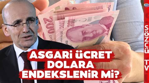 Asgari Cret Dolara M Endekslenecek Nl Ekonomistten Arp C Analiz