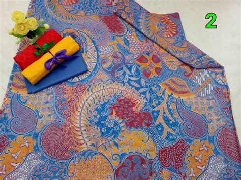 Jual Kain Batik Semi Tulis Set Embos Original Di Lapak Dafina