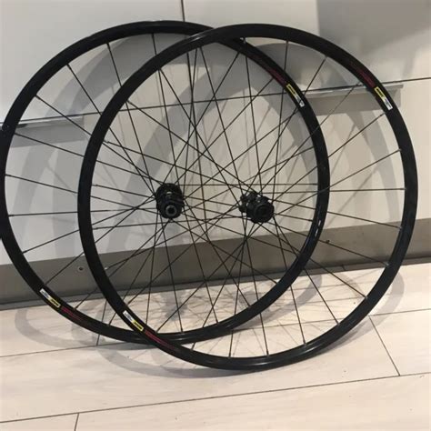 MAVIC AKSIUM DISC Shimano Freehub 700c Wheels Road Race Bike 2d EUR