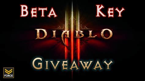 Diablo 3 BETA KEY GIVEAWAY YouTube