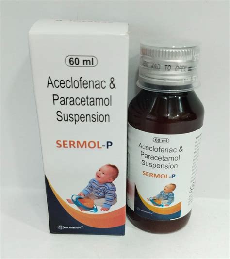 Aceclofenac Paracetamol Syrup Mg Ml At Rs Bottle In