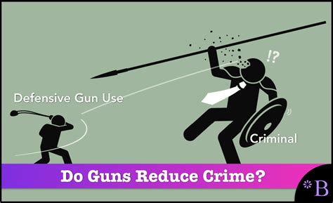 Do Guns Reduce Crime Through Posing A Threat To Criminals Brightwork