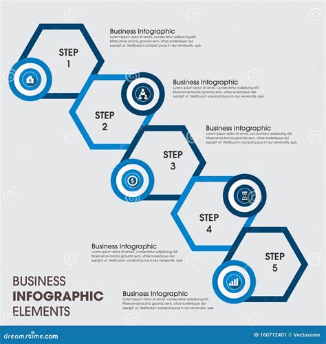 Plantilla De InfografÃ­as Modernas Elemento InfogrÃ¡fico Vectorial Vector Ilustración Del