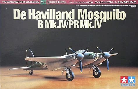 Tamiya De Havilland Mosquito B Mk Iv Pr Mk Iv Scale Model