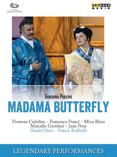 Giacomo Puccini Madama Butterfly Oper Dvd Arthaus Musik