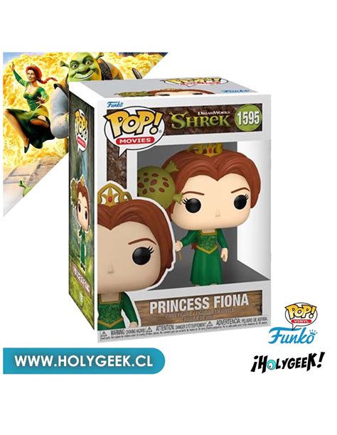 FUNKO POP MOVIES Shrek DreamWorks 30th Anniversary Fiona With Frog