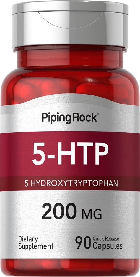 Amazon NOW Supplements 5 HTP 5 Hydroxytryptophan 200 Mg Double