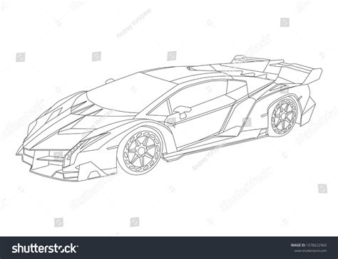 Lamborghini Over 306 Royalty Free Licensable Stock Vectors Vector