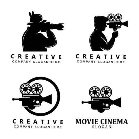 video camera, film player and recorder logo icon symbol 6863101 Vector Art at Vecteezy