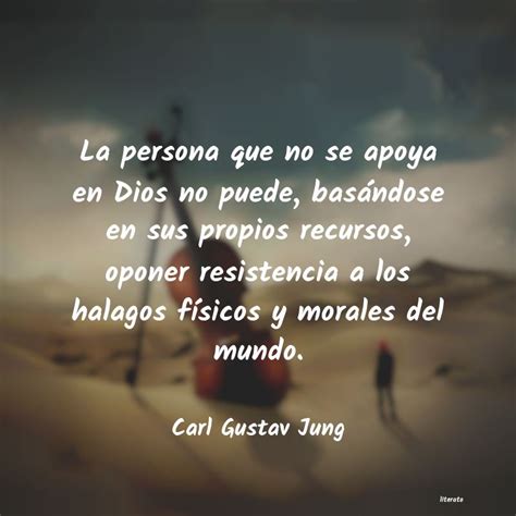 Carl Gustav Jung La Persona Que No Se Apoya En