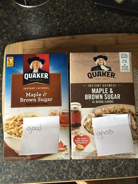 Quaker Instant Oatmeal Brown Sugar Nutrition Facts Besto Blog