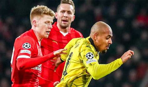 Hasil Borussia Dortmund Vs Psv Eindhoven Skor Akhir Agregat