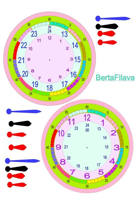 SCHEMA IMPARA OROLOGIO SCHEMA BERTA FILAVA STORE E TUTORIAL