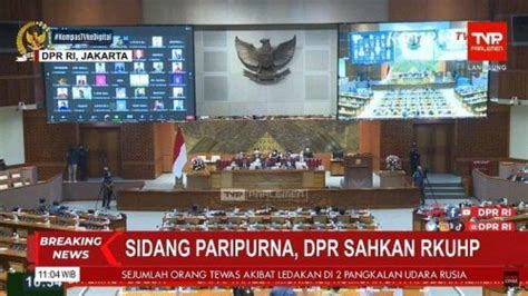 Sah RKUHP Resmi Jadi KUHP Media Justitia